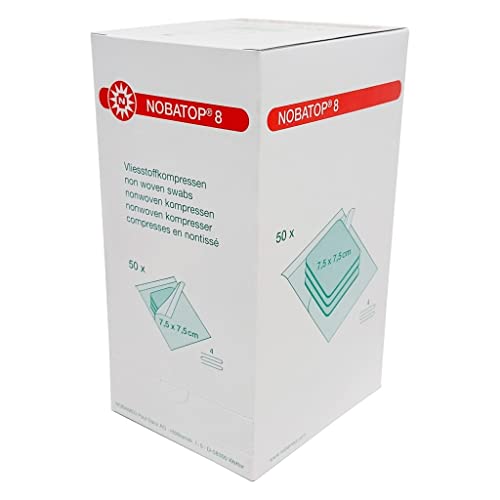 Noba Nobatop-steril 8 Vliesstoffkompressen à 3 (1 x 50 Stück)