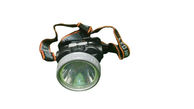 Rechargeable LED Head Lamp Torch | Adjustable Headlight with Elastic Head Strap | High Brightness Hands-Free Flashlight for Camping, Trekking, Fishing, Night Work & Emergency Use-image-29