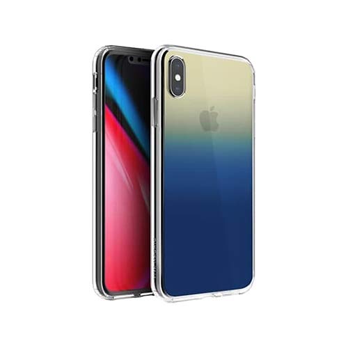 Viva MadridVIVA-IP58BC-CSBBLU Claro Glasso Back Case for iPhone X/XS - Blue - (Pack of1)
