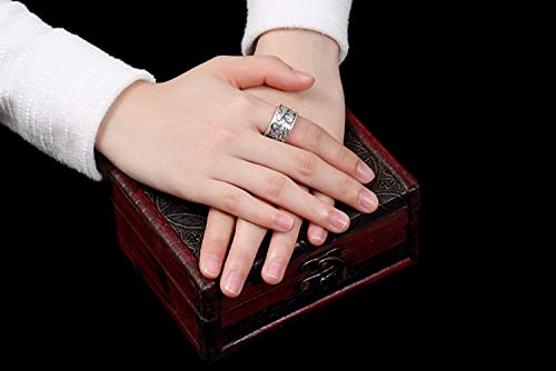 Handmade bielry unique for mâle dames avec bague ajustable Heart Sutra - 3