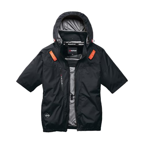 [���[�N��] �o�[�g�� BURTLE 2026�N �t �� �G�A�[�N���t�g �n�C�o�b�N ���� �󒲃E�F�A �y�� ���� UV�J�b�g �A���~�ՔM ��ƒ� ��ƕ� �M���Ǒ΍� �E�F�A�P�i AC2096HB (35.�u���b�N, L)