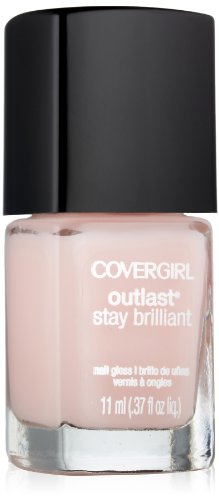 Covergirl Outlast Stay Brilliant Nail Gloss, Natural Blush 130, 0.37 Ounce Covergirl Outlast Stay Brilliant Nail Gloss, Natural Blush 130, 0.37 Ounce