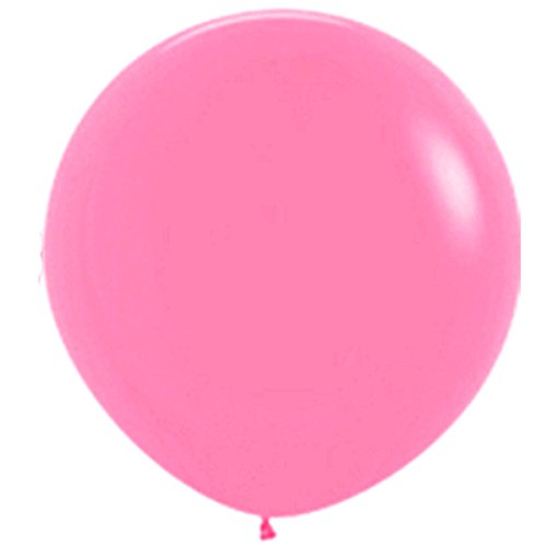 Wrapables Giant 36 Inch Latex Party Balloons (Set of 5), Pink