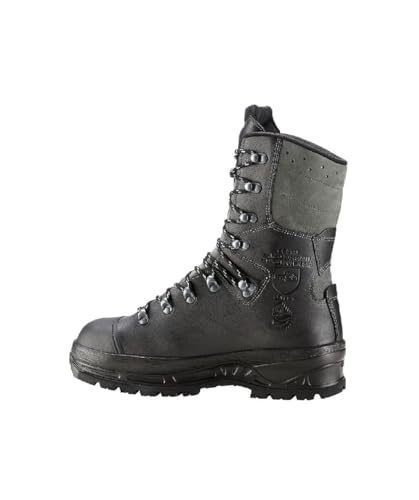 Schnittschutzstiefel Haix Kox Protector 2.0 in Schwarz/Grau, Größe 41