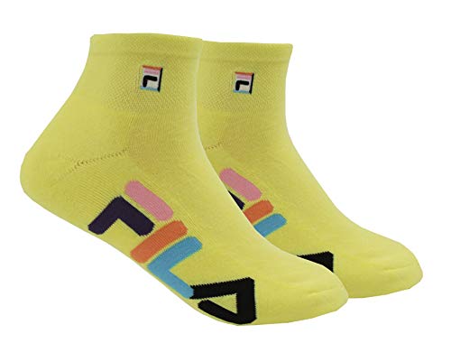 Image of Fila Unisex 2-Pack Half Cushion Quarter Length Socks
