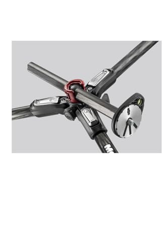 マンフロット(Manfrotto) 【Amazon.co.jp限定】190 プロ カーボンファイバー 三脚 4段 最大 160cm 格納高 52.5cm 自重 1.6kg 耐荷重 15kg 雲台なし レバーロック JP A00020BMN