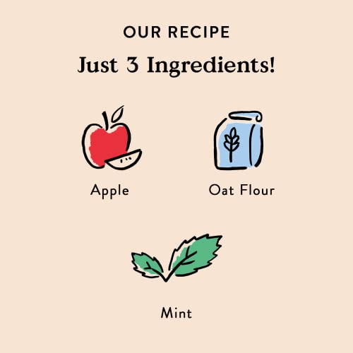 Bocce's Bakery Breath Daily Support Treats For Dogs, Wheat-Free Dog Treats, Made With Real Ingredients, Baked In The Usa, Supports Oral Health, All-Natural Apple & Mint Biscuits, 12 Oz #TOP1