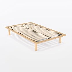 Amazon｜【セット買い】無印良品 木製ベッドフレーム オーク材突板 