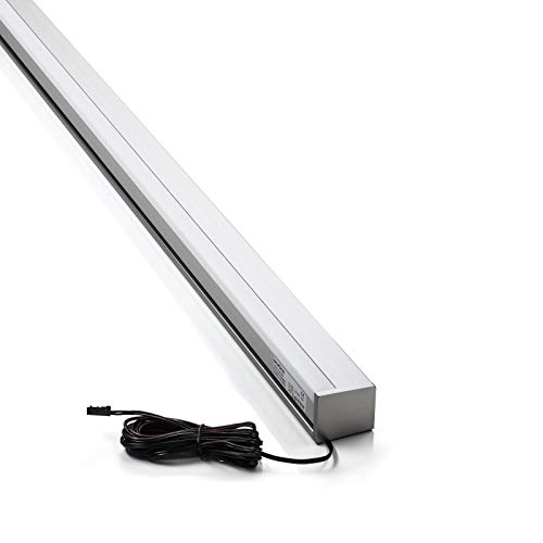 SOTECH LED profilo Groove binario di sospensione per sistemi di nicchia Linero MosaiQ 12V / 8,64W / lunghezza 1200 mm/uscita cavo destra