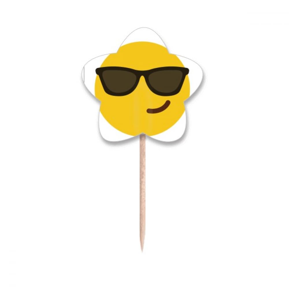 Drapeaux cure-dents emoji chat pour animer un apéritif dinatoire ou un goûter d'enfants