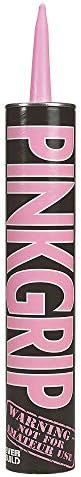 Everbuild Pinkgrip Direct Bond Adhesive 350Ml Tube x 6 Tubes