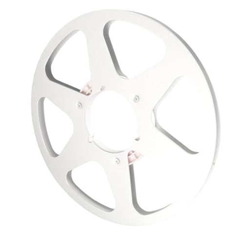 Carrete de cinta vacío de 10,5" de aleación de aluminio con 6 orificios plata para Studer 2