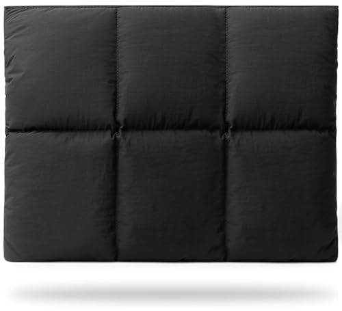 Image of ProElite Puffy Tablet Sleeve Case Upto 11.5 inch for idea tab 11 /M11 /Galaxy Tab A11+ /A9+ /S11 /S9 /S8 Oppo Pad SE 11 inch / OnePlus Pad Lite 11 inch / iPad 10.2 /Air 10.9 /Pro 11 /Mi Pad 7, Black