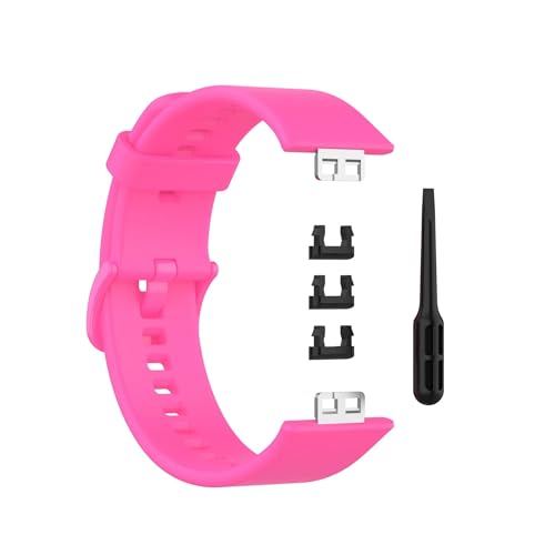 [SRMVRNKNNK] Fit For Huawei Watch FIT�p�X�|�[�c�o���h �X�g���b�v �X�}�[�g�E�H�b�`�A�N�Z�T���[ �����p(11 red)