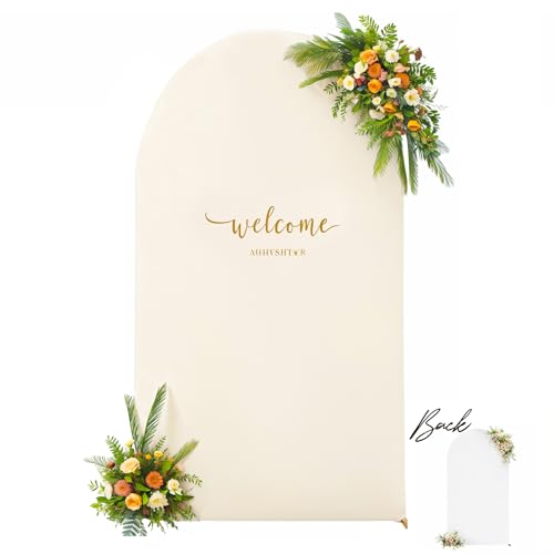 Funda Beige Blanco para Arco Fotográfico 7.2ft miniatura 1
