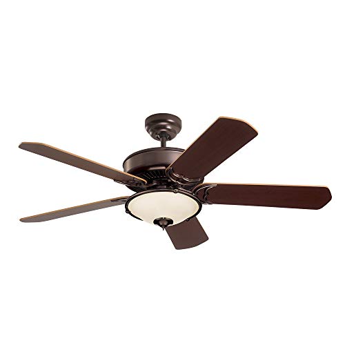 Emerson Ceiling Fans CF755ORB Designer 52-Inch Energy Star Ceiling Fan, Light Kit Adaptable, Oil Rubbed Bronze Finish