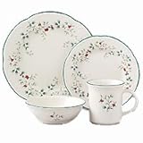 Pfaltzgraff Winterberry 48-Piece Dinnerware Set, Service for 12