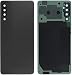Produktbild Akku-Abdeckungen + doppelseitigem Klebeband + Linse kompatibel für Samsung Galaxy A7 (2018) SM-A750F A750 Nr. 1 Rückseite Back Cover Rückseite + Kleber + Linse mit Rahmen (schwarz)