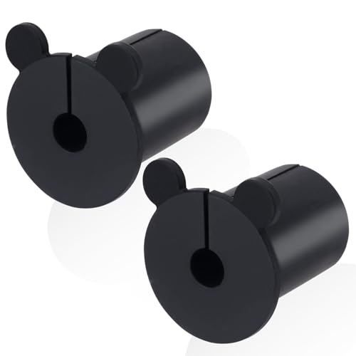 2pcs Cable Routing Kit, 1 Inch Wall Hole Cable Feed Through Bushings Silicone Ethernet Cable Grommet Wall Cable Protective Sleeve for Starlink Protecting Cords