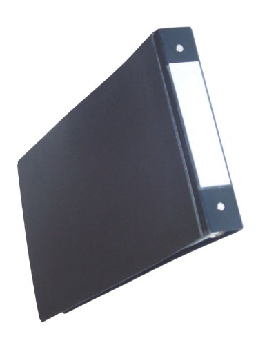 Legal-Size Binders, 2-Pack, Round Ring, 1.5" Capacity, 8-1/2X14, Black #TOP6