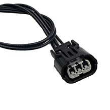 Oil Pressure Sensor Switch Connector Plug Compatible with Honda Odyssey Pilot Civic Insight Acura MDX RDX 38260-RNA-A01 Black