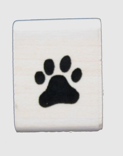 Price comparison product image Funstamps Rubber Stamp Mini Paw Print