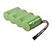 HQRP 3500mAh Extended Battery Works with FLUKE 120 123 124 125 Scopemeter Test Tool, 43 43B Power Quality Analyzers B11483 BP120 BP130