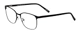 Marie Claire MC6259 Blue Light Filtering Reading Eye Glasses Black 49mm +0.00