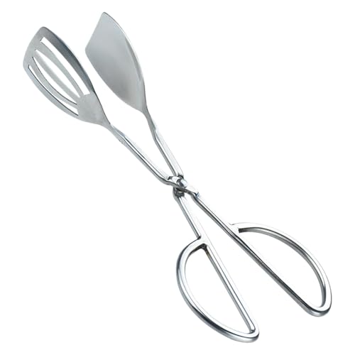 Pinzas Para Ensalada De Acero Inoxidable - Pinzas De Tijera Para Ensalada, Pinzas para ensalada colgantes de acero inoxidable lavables a máquina, Pinzas para servir profesionales, clip de pan de cocin