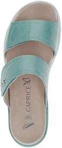 Dámské pantofle Caprice 9-27200-42 black nappa | Rejnok obuv Dámské pantofle Caprice 9-27200-42 black nappa | Rejnok obuv