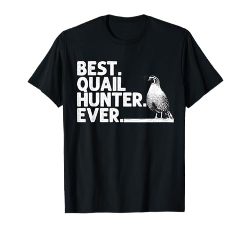Cool Quail Hunting Art Men Women Upland Hunting Bird Hunter T-Shirt