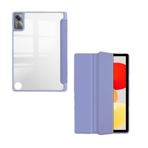 Smart case Xiaomi Pad 6 violette tri-pliante pour éviter les rayures - 5