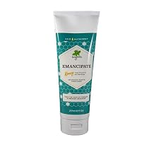 Emancipate Leave-In Conditioner 8 Oz With Raw Honey, Broccoli Seed Oil, and Aloe Vera To Enhances Shine and Renews Dry, Damaged Hair