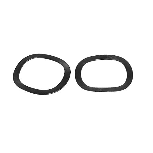 Sourcingmap 21mm Inner Diameter 27mm Outer Dia 0.4mm Thickness Carbon Steel Compression Type Wave Washer 40pcs - Image 2