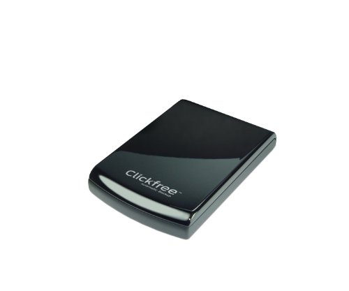 Clickfree C6 Automatic Backup 1TB USB 3.0 External Hard Drive Compatible with Windows