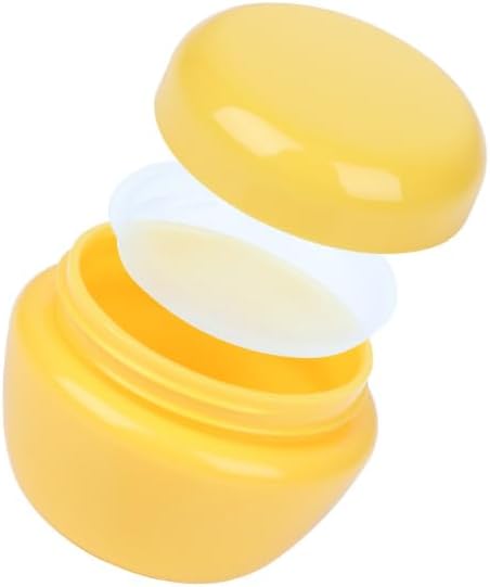 6 PCS 20ml Small Travel Containers Plastic Leak Proof Jars Travel Cream Jars for Toiletries Refillable Cosmetic Containers for Cosmetic Sample Moisturizer Lotion Lip Balm image 6