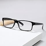 Eyekepper Wiosenne zamki Vintage Okulary do czytania Mężczyźni z etui Szare Soczewki Słońce Czytelnicy, Kolor czarny, 0.75