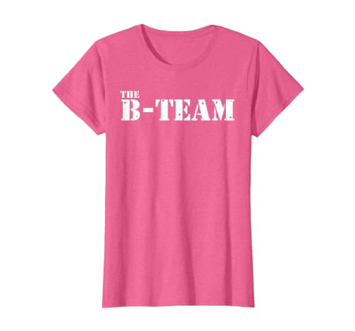 The B Team T-Shirt, Women, Pink Heather, Medium