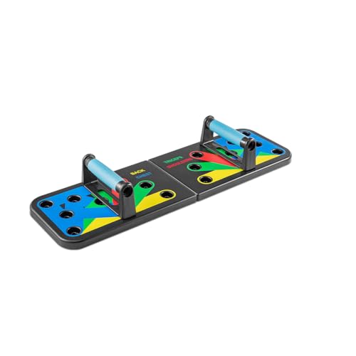 Shoze Foldable Push Up Board 14-in-1 Black