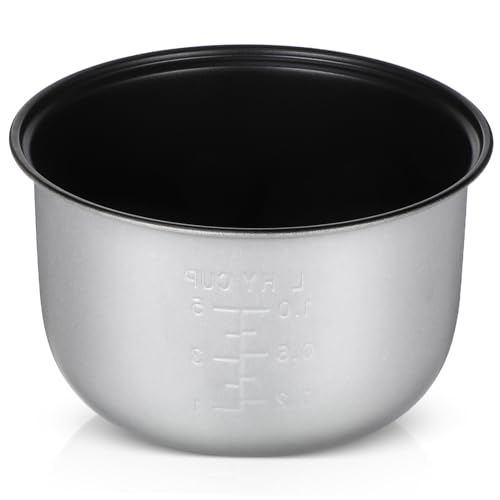 MOKKHNB Olla Interior Arrocera Antiadherente Recambio para Cocina Eléctrica con Diseño y Material Grueso Seguro para Cocinar Arroz y Pasteles Hogar