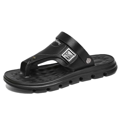 Summer Bunion Orthopedic Sandals For Men,Non-Slip Travel Plantar Fasciitis Slippers,Outdoor Casual Hallux Valgus Flip Flops