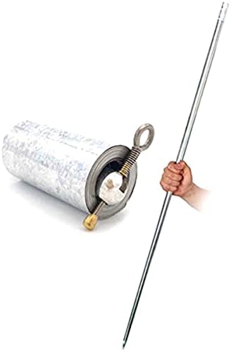 59" Magician Metal Appearing Cane with Free Gloves and Video Tutorial Stage Close-up Magic Tricks