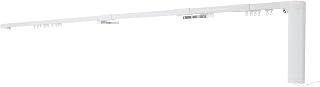 Smartes elektrisches vorhang aus Aluminium, 3 in 1 Steuerung, App/Fernbedienung/manuell, verstellbare Länge 2,16–5,2 m für einfache Montage