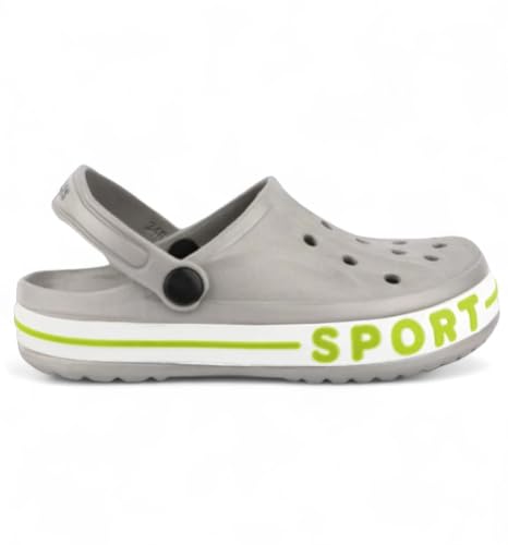 Image of GLJ Clog Shoes for Men, Black Boat Shoe | Water Shoe and Comfortable Clogs for Men