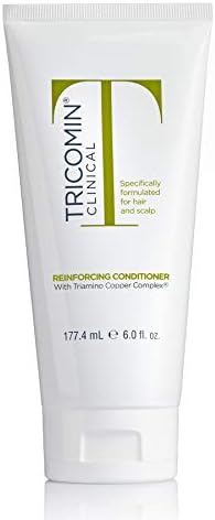 NEOVA Tricomin Reinforcing Conditioner- moisture-rich formula. Reinforce and strengthen hair to minimize strand breakage and split ends
