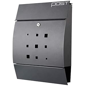 Brievenbus, Brievenbus, Brievenbus, RVS Gegalvaniseerd Staal Waterdicht Design Brievenbus, Met Slim Line En Krantensleuf…