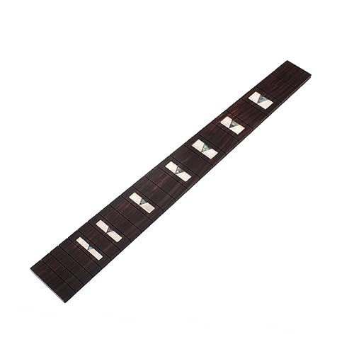 Totority Guitar Neck Fretboard Acoustic Guitar Fretboard 41 Inch 20 Fret Rosewood Guard