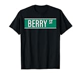 NYC Street Signs Berry St Brooklyn para mujeres y hombres es perfecto para cualquier ocasión.