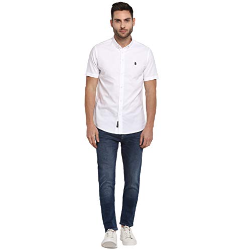 Image of Red Tape Men's Solid Regular Fit Casual Shirt