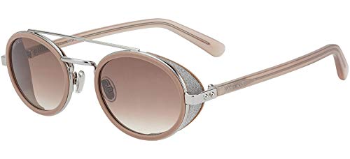 Jimmy Choo TONIE/S ピンク シルバー/ブラウン シェード 51/23/135 レディース サングラス